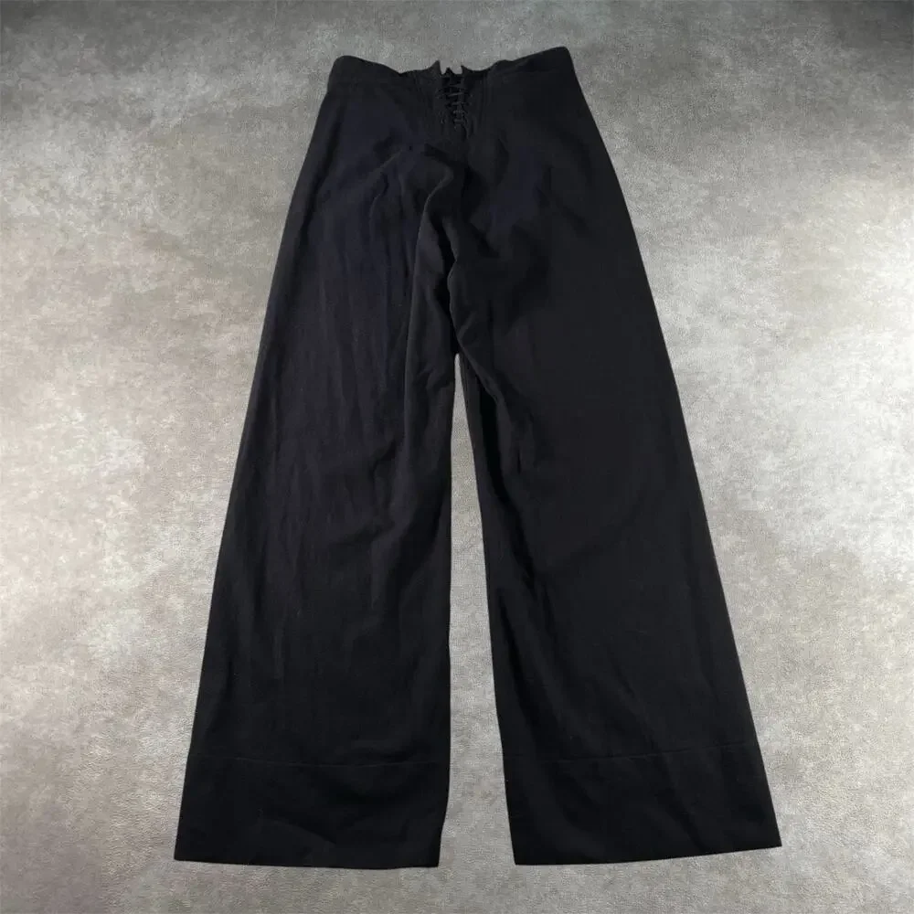 1963 US Navy Vietnam Era Wool Sailor Bell Bottom Pants W29 Wide Leg Navy Mens